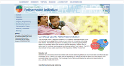 Desktop Screenshot of fatherhoodinitiative.cuyahogacounty.us
