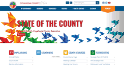 Desktop Screenshot of cuyahogacounty.us