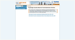 Desktop Screenshot of bocc.cuyahogacounty.us